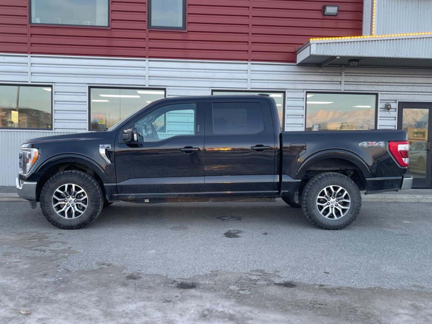 2021 BLACK /black leather FORD F-150 XL (1FTFW1E57MF) with an 5.0L engine, Automatic transmission, located at 1960 Industrial Drive, Wasilla, 99654, (907) 274-2277, 61.573475, -149.400146 - Photo#1